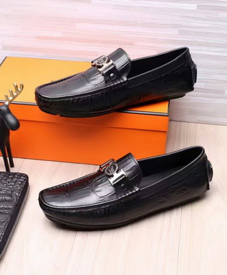 Hermes Business Casual Shoes--037